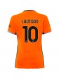 Inter Milan Lautaro Martinez #10 Alternativní Dres pro Dámské 2023-24 Krátký Rukáv